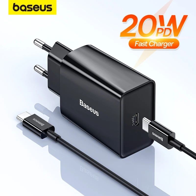 20w USB-C (type-c)  Baseus Speed Mini Quick Charger 1C