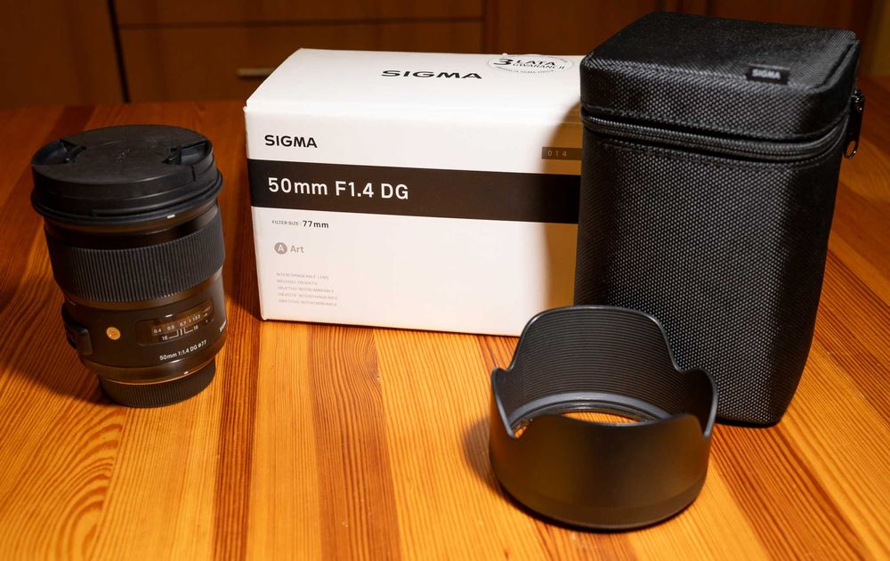 Obiektyw Sigma ART 50mm F/1.4 G HSM Nikon F