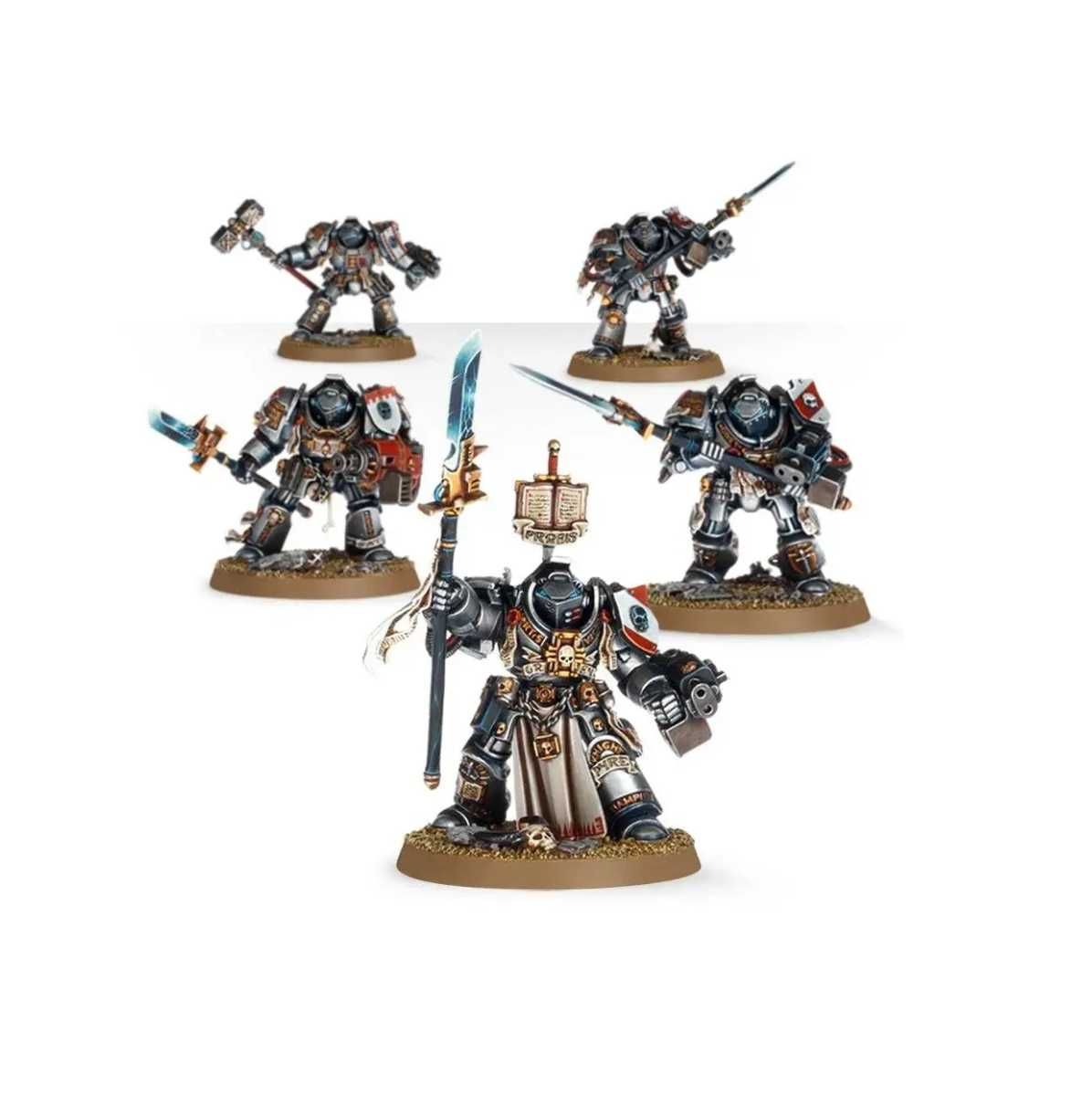 Warhammer 40000 Space Marines Grey Knights Terminator Squad