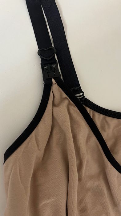 Сорочка для вагітних і годуючих на бретелях