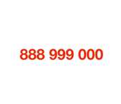888/999/000 ZŁOTY NUMER VIP