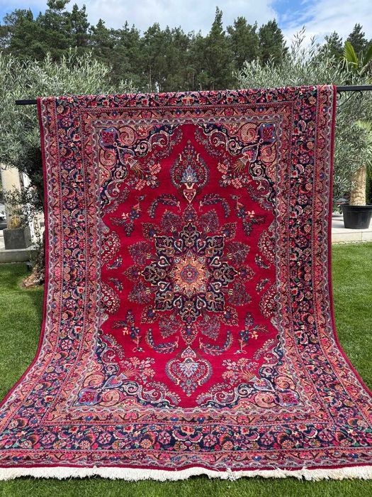 Dywan Perski Wełniany Kaszmirowy Iran Meshed Mashhad 350x250 gal.28tyś