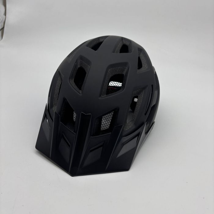 Kask rowerowy z lampką LED Czarny Rozmiar M