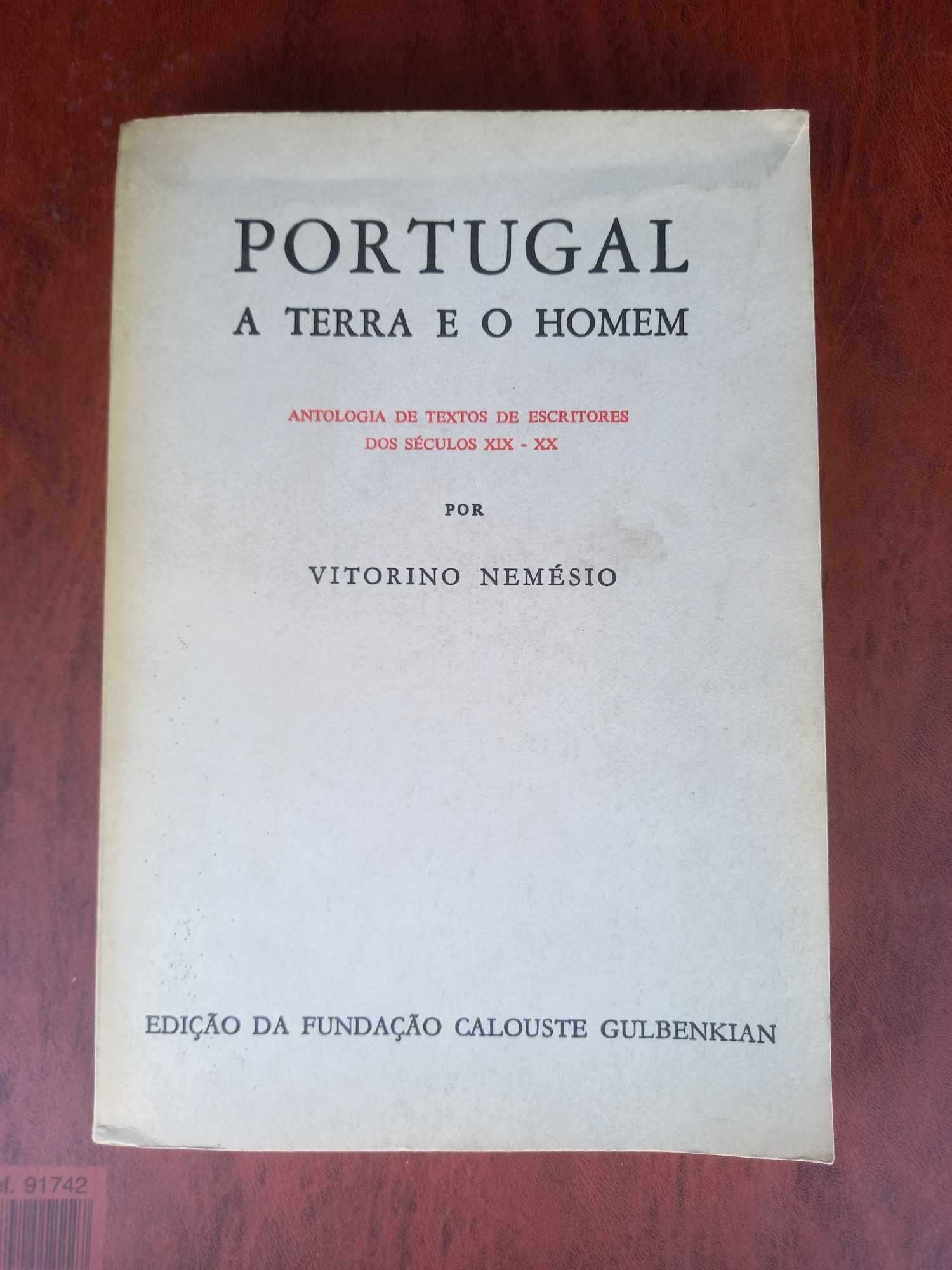 Livro Portugal - A terra e o homem (Vitorino Nemésio)