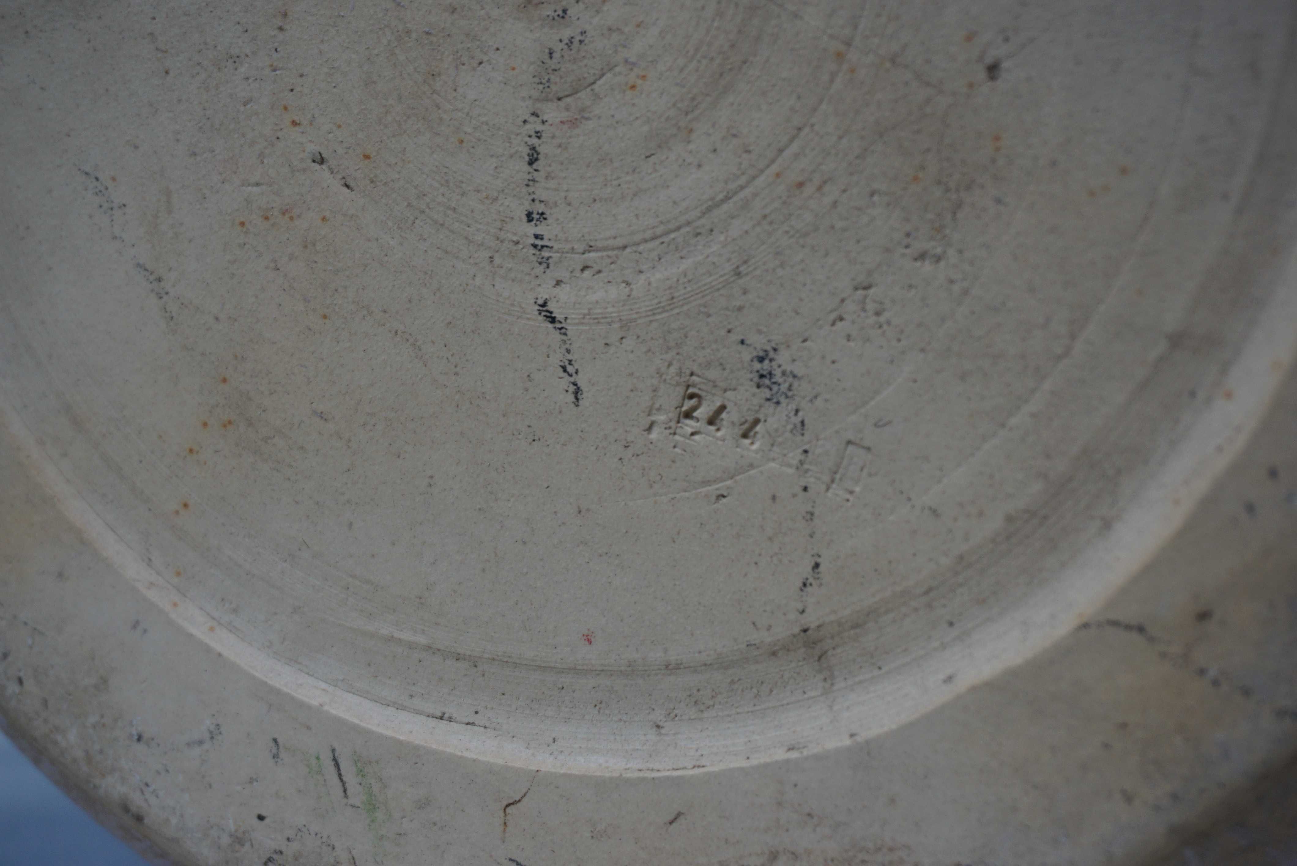 Ogromny ceramiczny wazon 51cm Fat Lava design