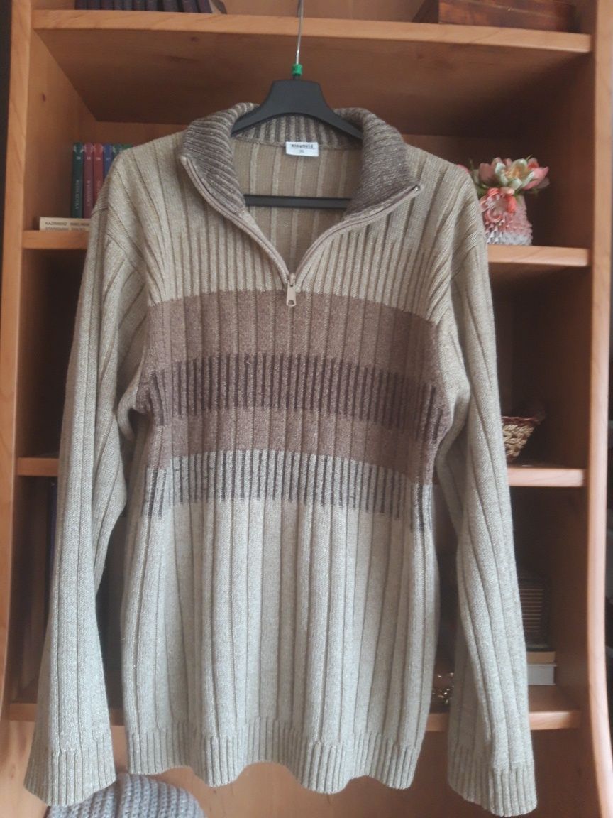 Elegancki sweter męski rozmiar XL  Kingfield