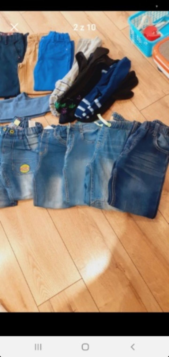 Spodnie dla chłopca 6- 8 lat używane