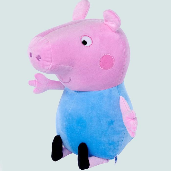 Novidade:Peluche George Peppa Pig 40cm(31cm sentado)