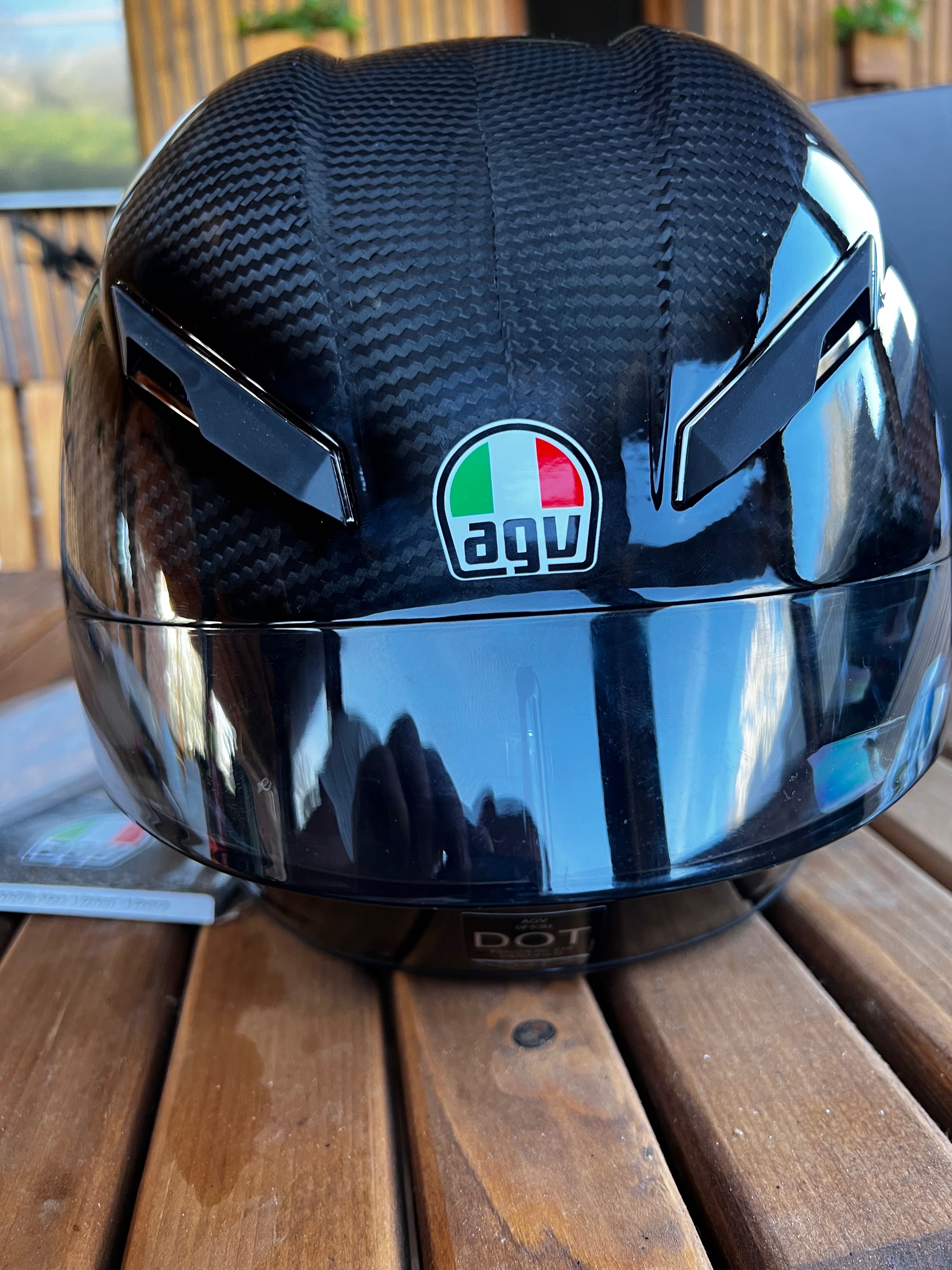 AGV pista gp rr mono glossy carbon