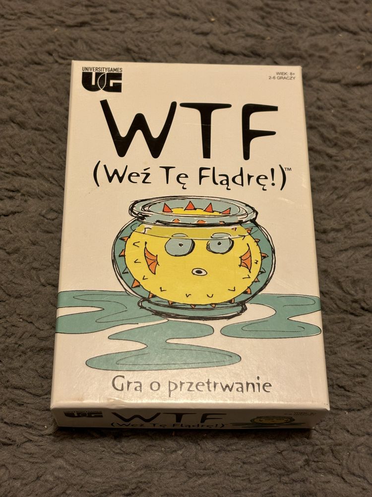 Gra planszowa wtf weź tą flądrę