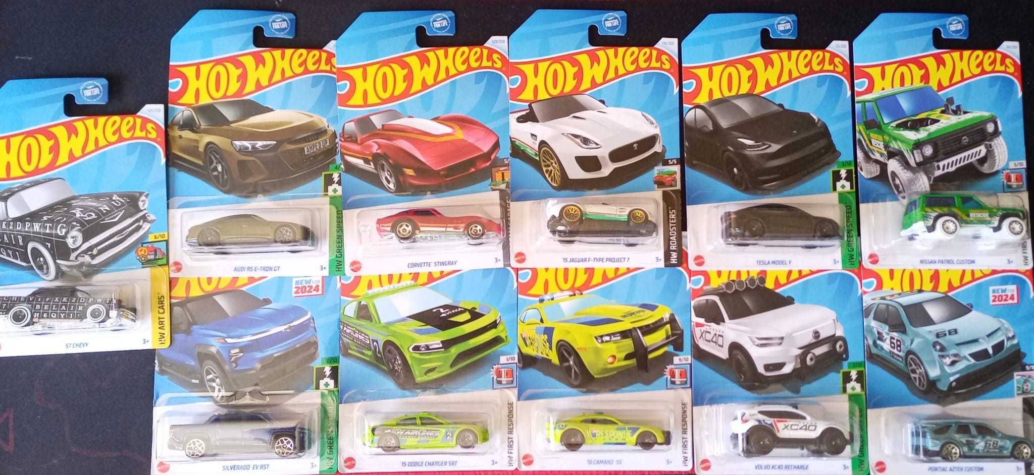 Hot Wheels 4 por 12 €