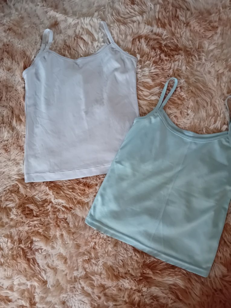 Bluzeczki damskie letnie dwie sztuki
