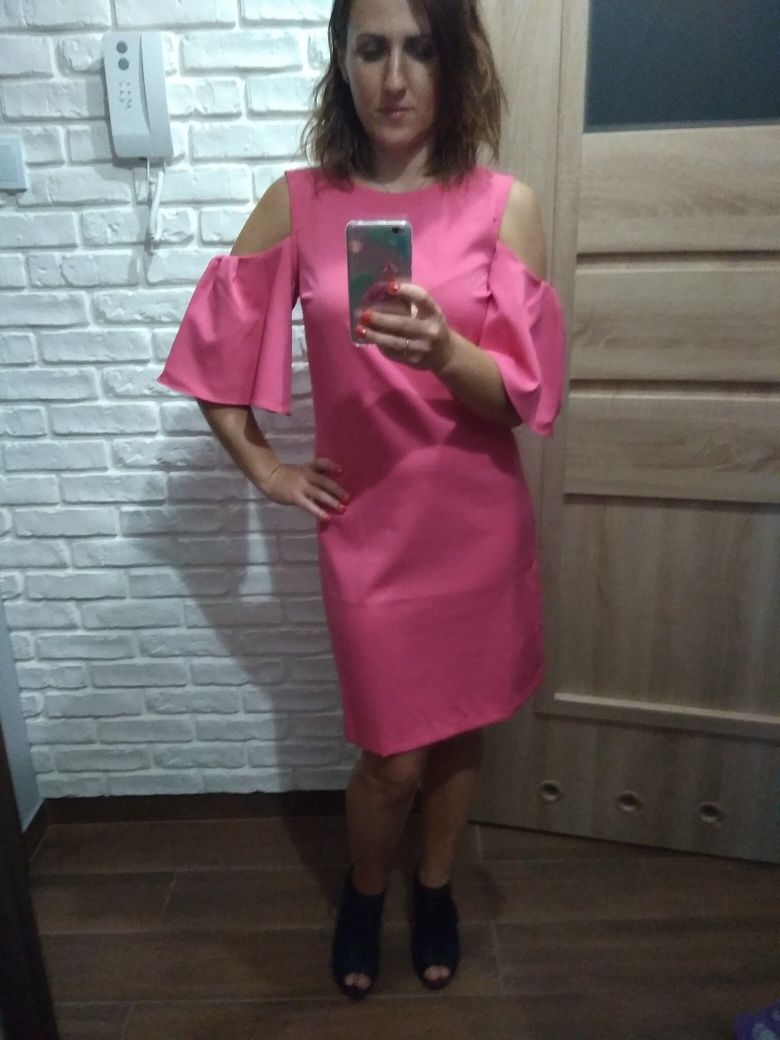 Różowa sukienka Reserved 34/xs