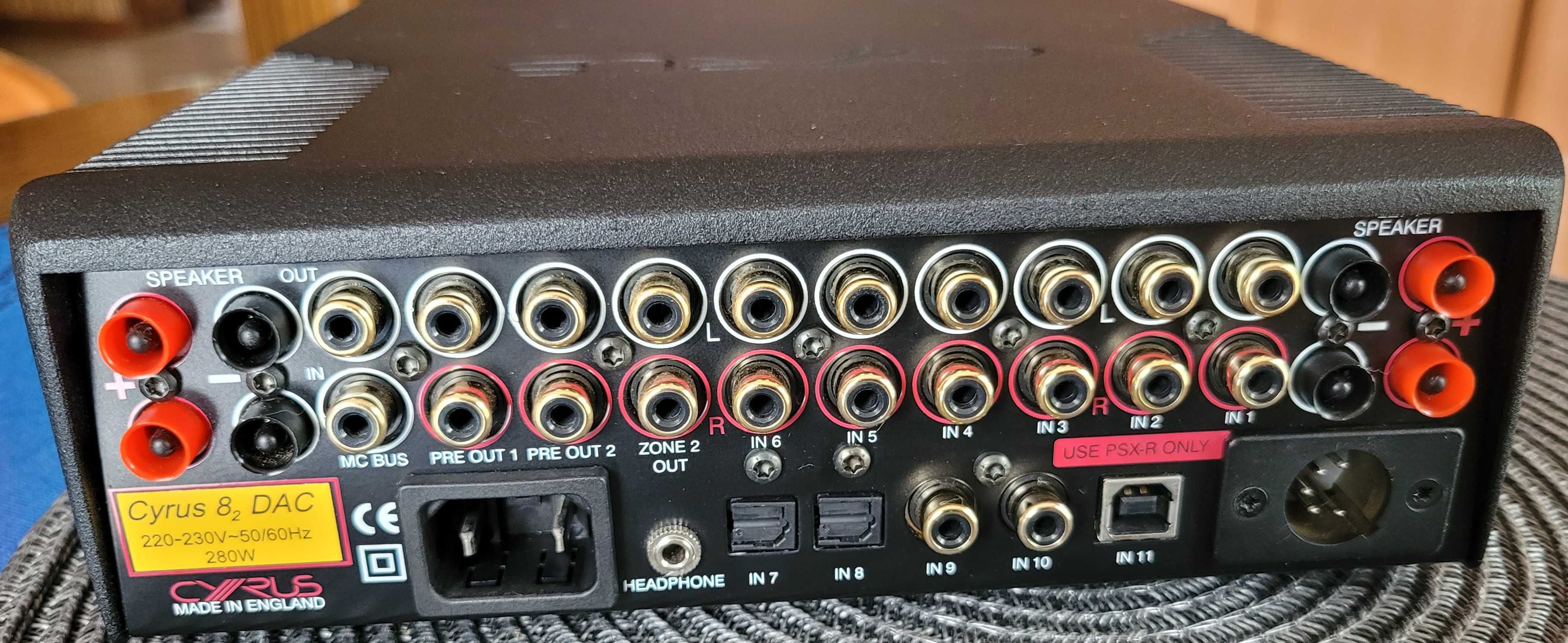 Wzmacniacz stereo Cyrus 8.2 DAC