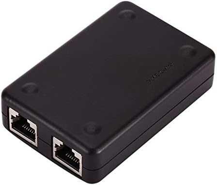 Mini 2-portowy koncentrator LAN RJ45 przełącznik sieciowy, adapter