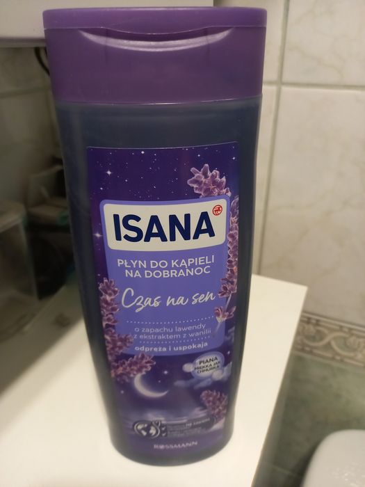 Płyn do kąpieli na dobranoc Isana
