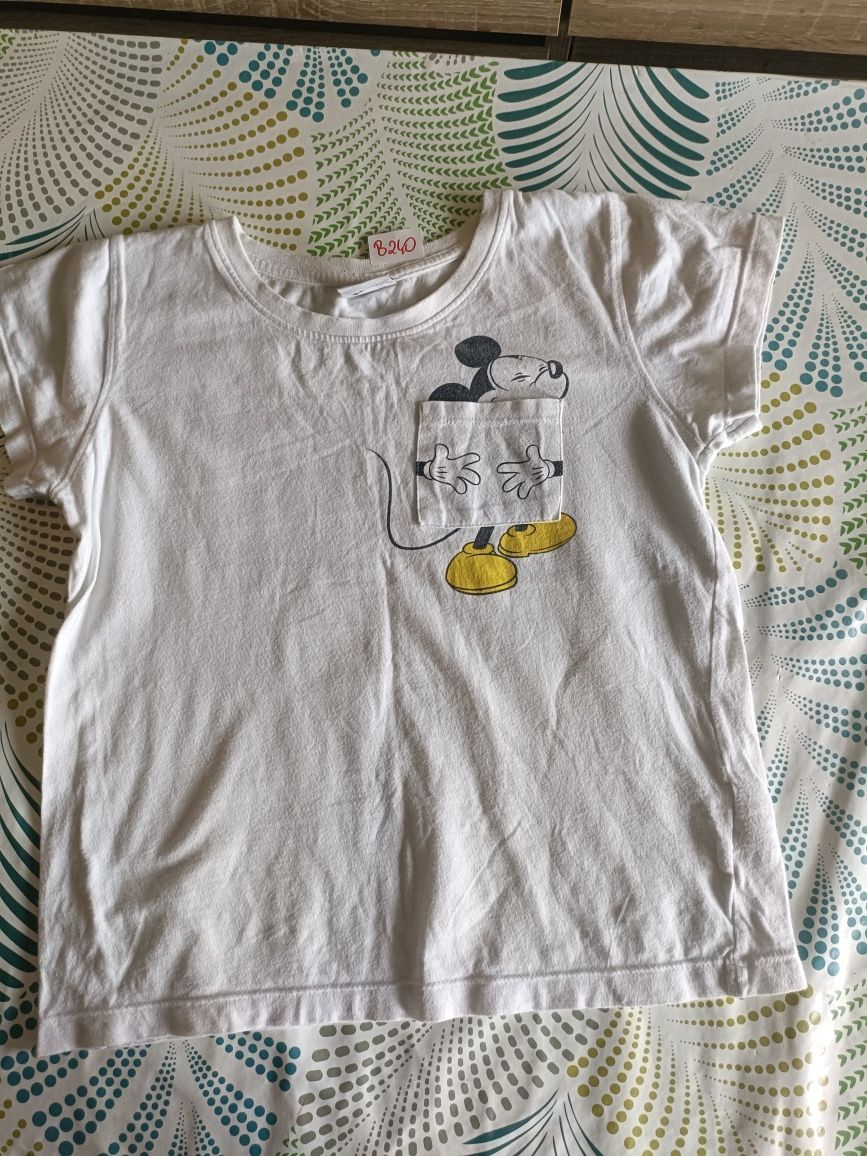 Koszulka t-shirt dziewczęca rozmiar 122/128;