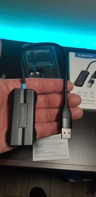 Беспроводной адаптер CarPlay для iPhone, Lemorele  Android Auto