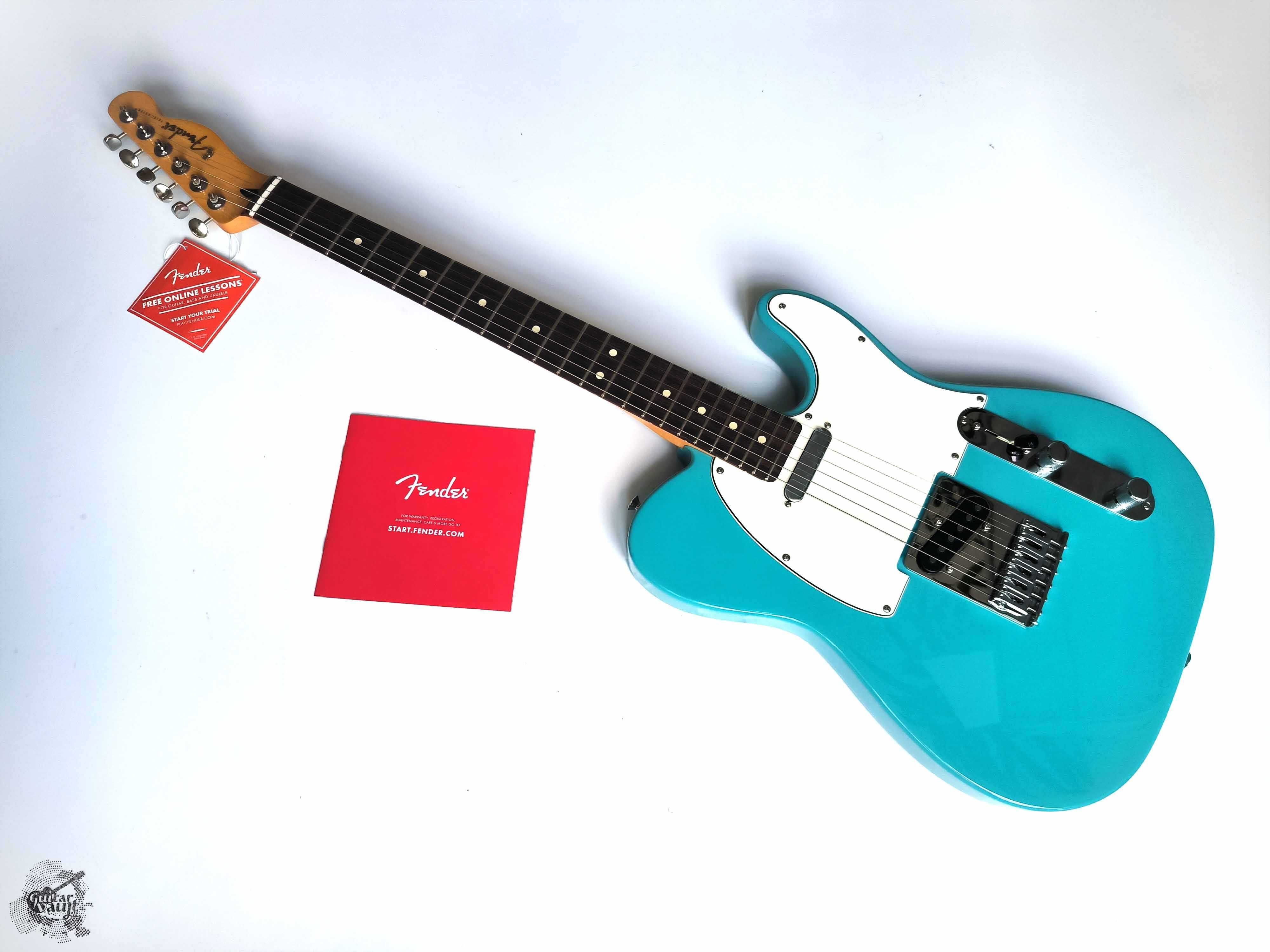 Новий '2024 Fender® Player II Telecaster® RW Aquatone Blue