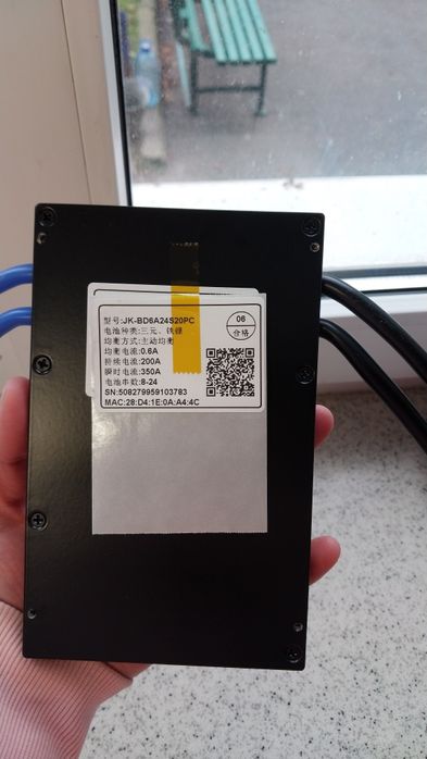 BMS плата смарт BMS JIKONG BD6A24S20PC