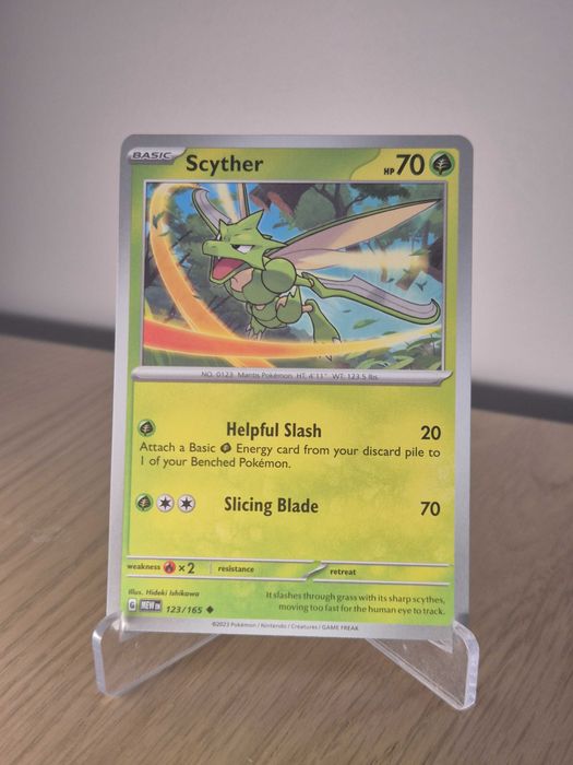 Karta Pokemon TCG: Scyther (MEW 123)