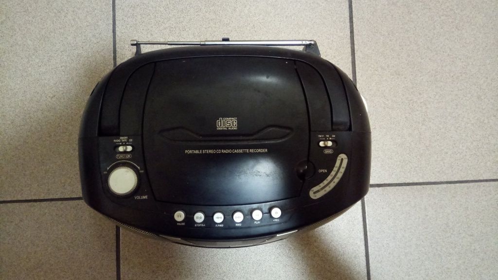 Radiomagnetofon, CD, Sencor spt 207