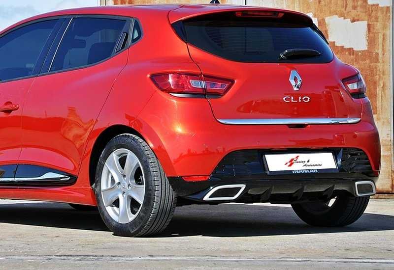 dokładka dolna spojler DYFUZOR TUNING renault clio IV hb 5d