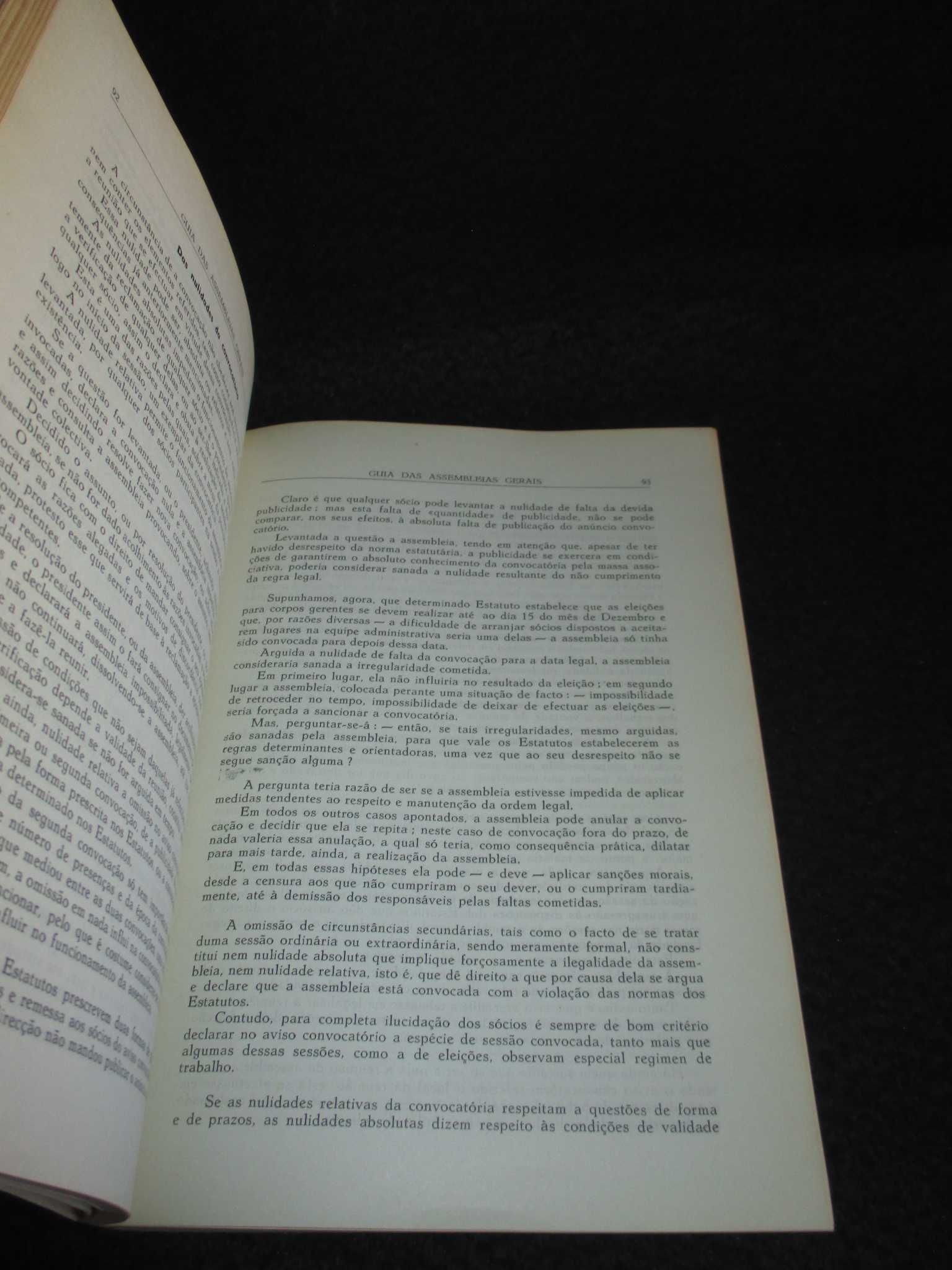 Livro Guia das Assembleias Gerais M. Roque Laia