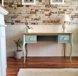 Biurko drewniane retro vintage hemnes leksvik sekretarzyk ludwikowskie