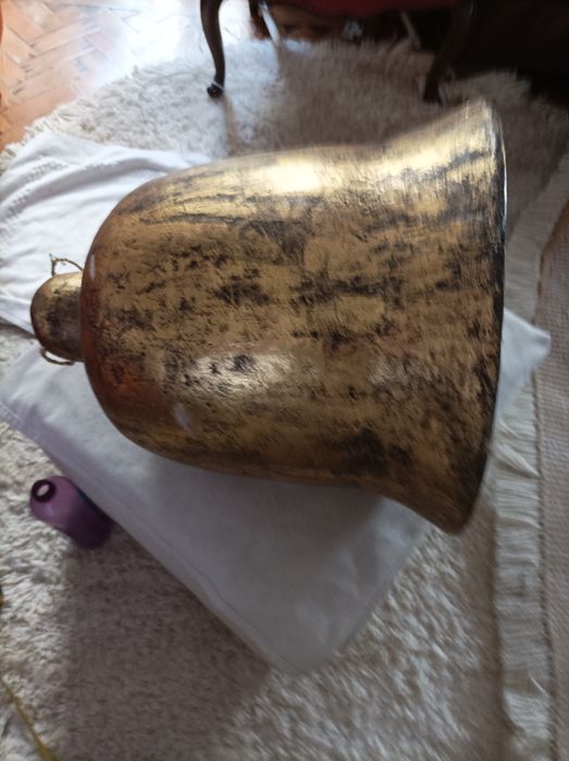 Grandes sinos para decoraçãoo maior tem de altura 47cm e diâmetro 40