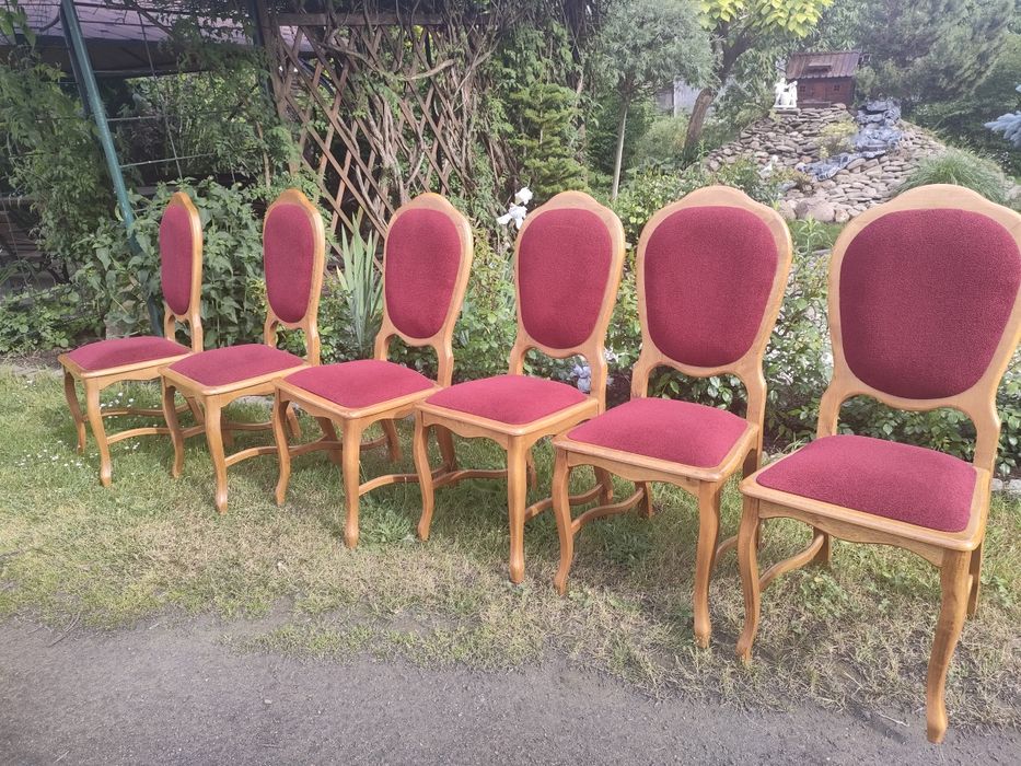 Krzesła Ludwikowskie 6sztuk