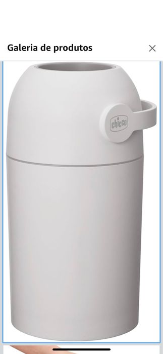 Lixo fralda chicco