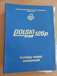 Polski Fiat 126p Katalog części zamiennych PRL