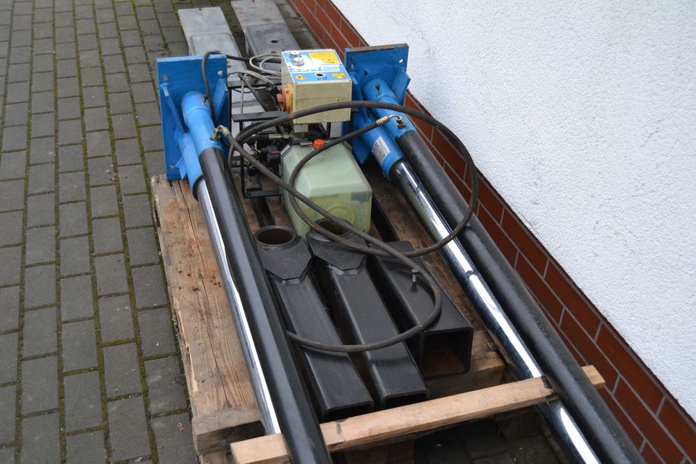 Podnośnik podposadzkowy Slift 3,5t 3500kg stemplowy podnosnik najazd