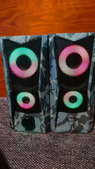 Zestaw głośników 2.0 Trust GXT 606 sprawne