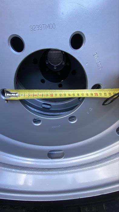 Koła bezdętkowe do przyczepy 295/55 R22.5 D-47 Pronar Zasław 86cm wys.