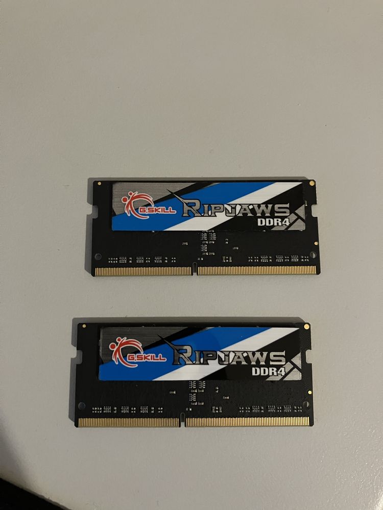 8GB x2 G.SKILL Ripjaws SO DIMM 2666Mhz