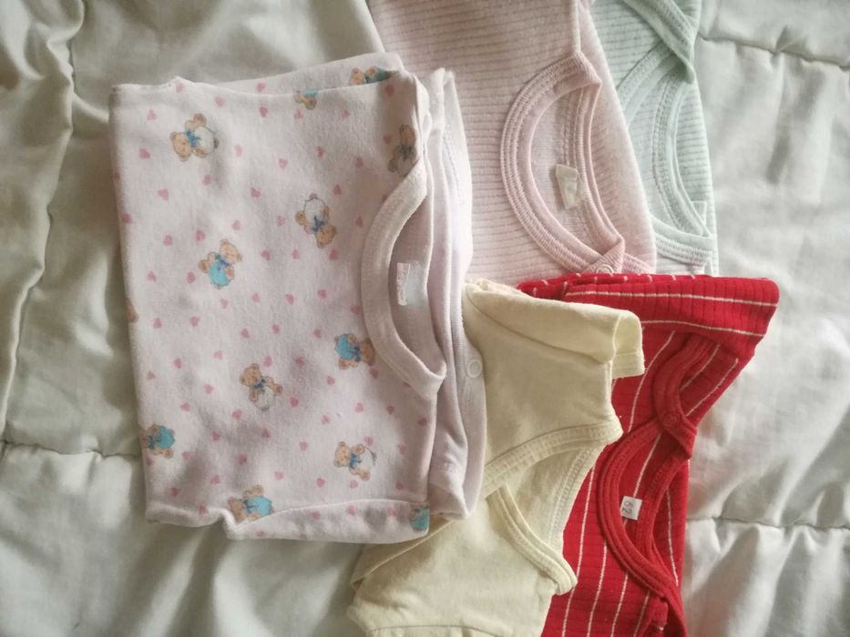 Zestaw 5 szt body dla dziewczynki roz 62