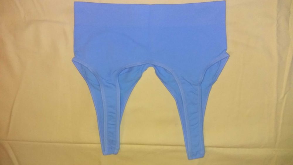 Топ однотонний класичний жіночий Безшовний спортивний Голубий