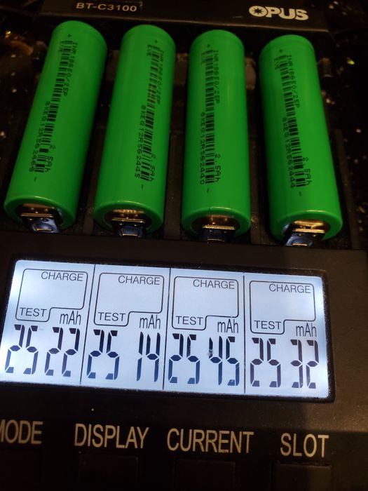 ВИСОКОТОКОВІ акумулятори 18650 фірми EVE 25P ..2500mah