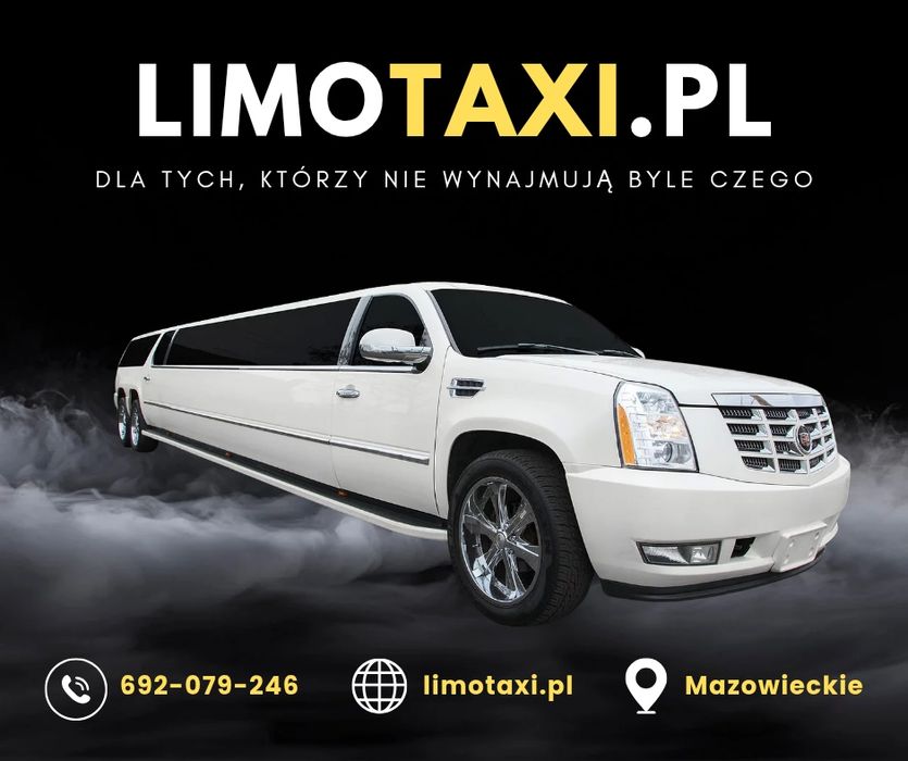 Limuzyny ślub, panieńskie, kawalerskie, urodziny