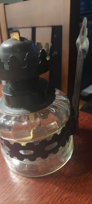 Lampa naftowa + 2 op. knotów