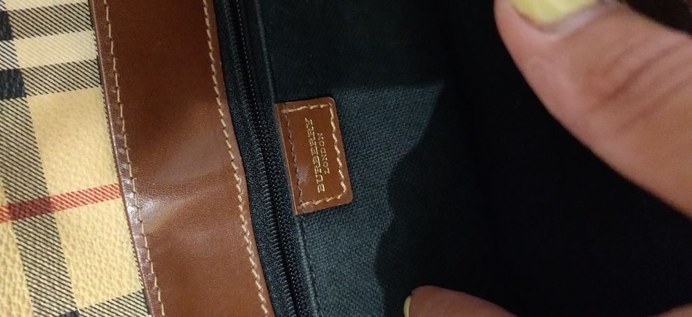 Mala vintage Burberry