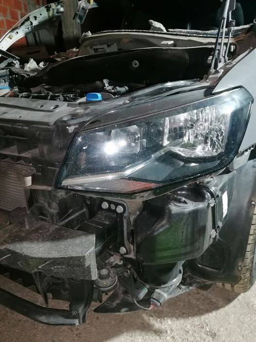 Frente radiadores Vw caddy IV 2017+Banco trás e forras vw golf 6 Gti