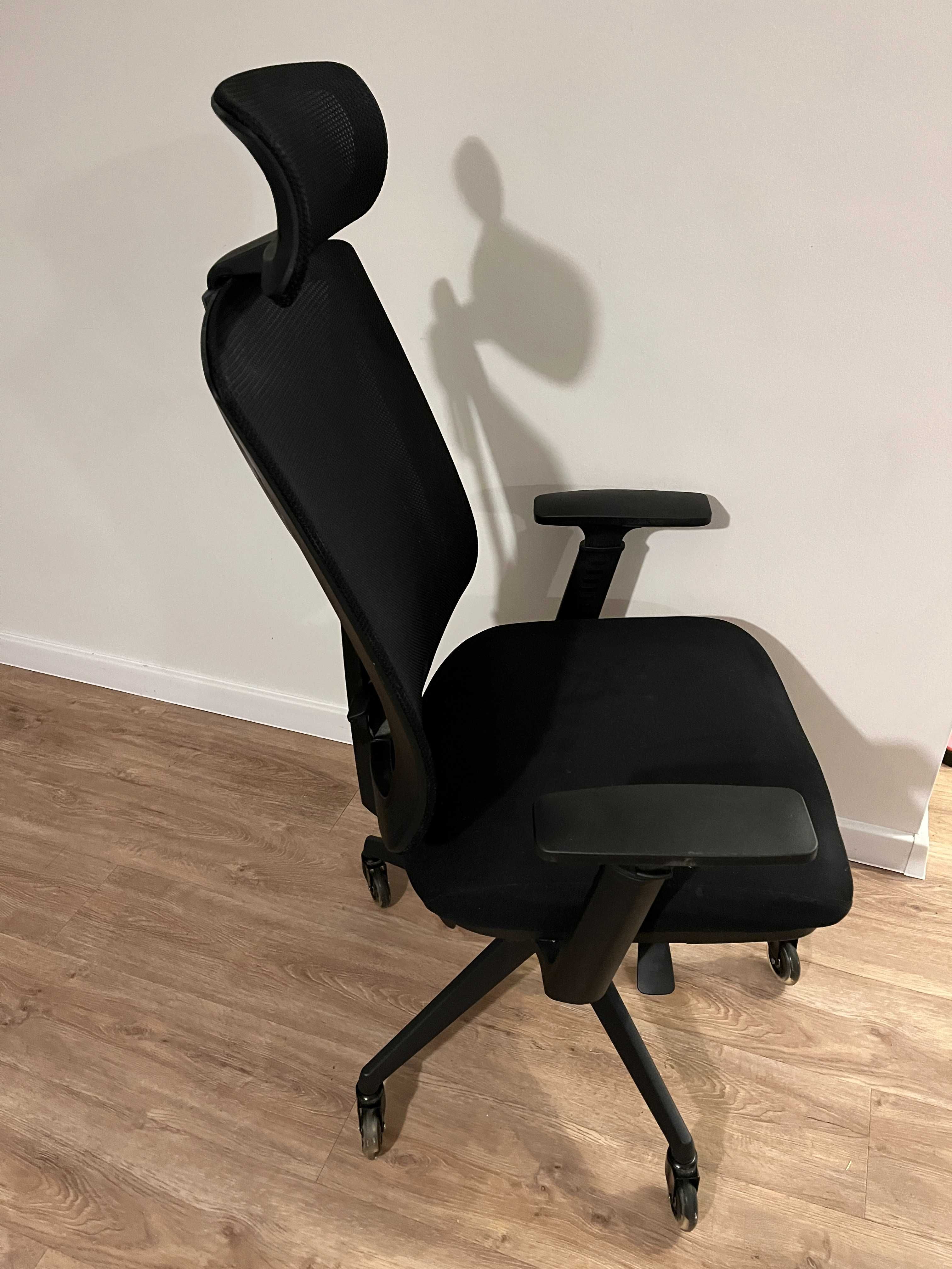 Krzesło biurowe do biurka czarny