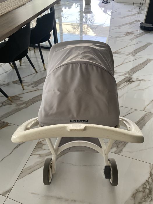 Wózek spacerowy Greentom szaro- bialy