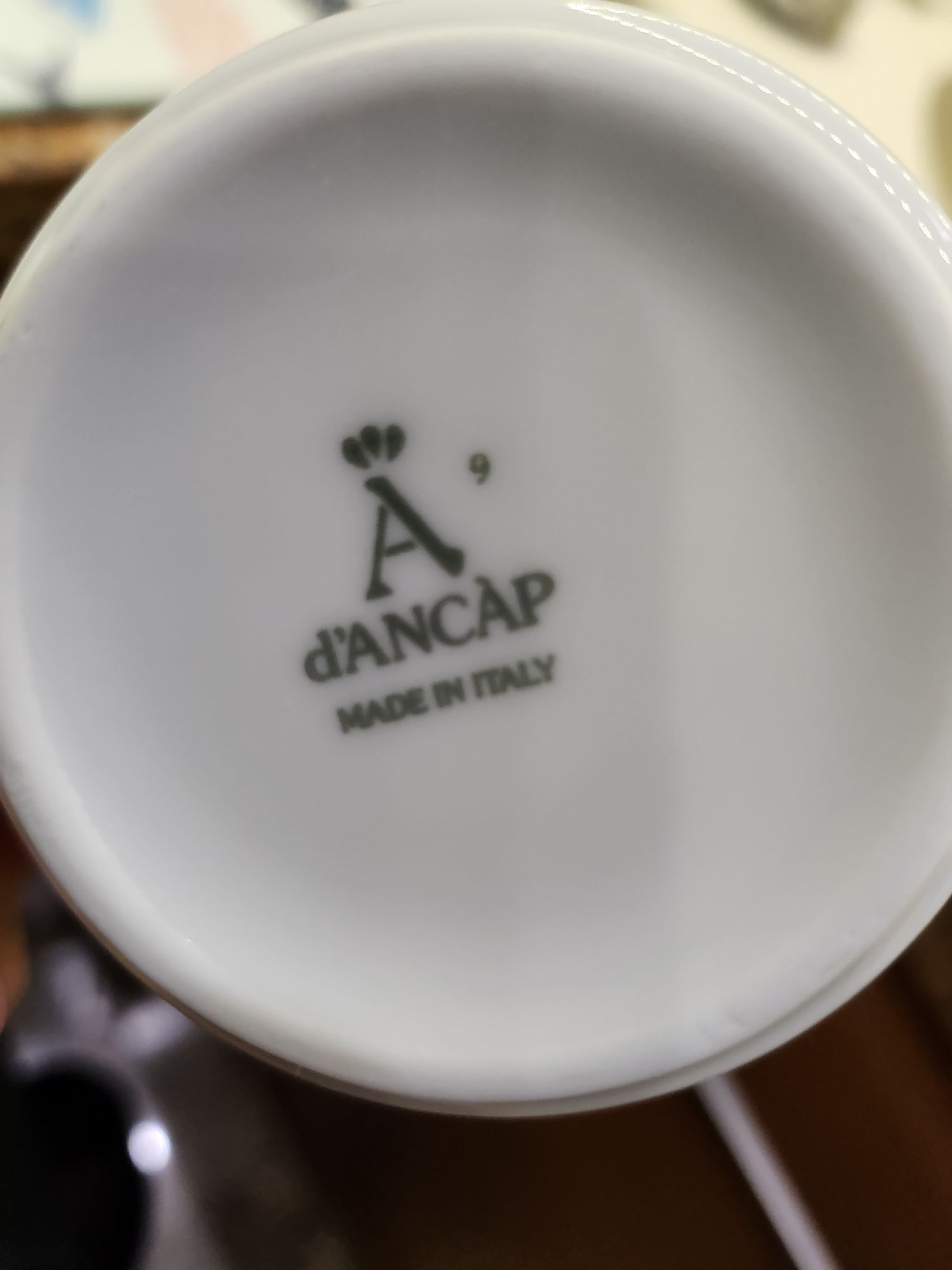 Mała filiżanka lavazza d'Ancap Italy
