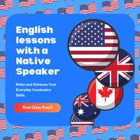American Native Speaker / Korepetycje z angielskiego / Limit Miejsc!!
