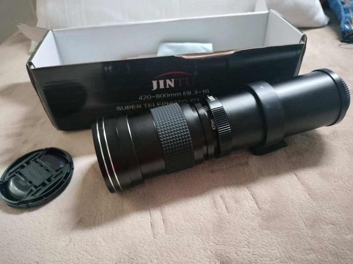 JINTU Teleobiektyw 420-800mm F/8.3-16 japoński