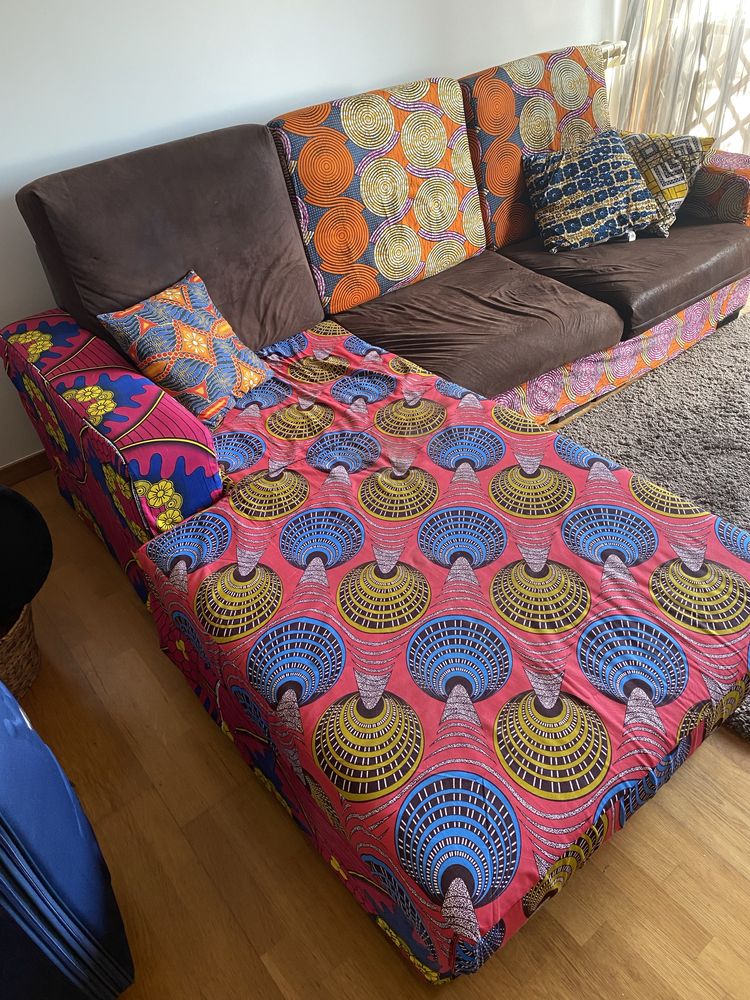 Sofa com chaise longue